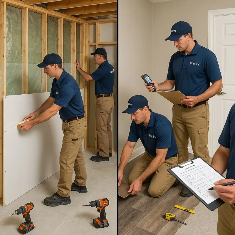 Repairs and Reconstruction process in Schuylerville, NY